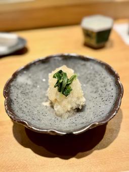 魚と大根おろし 魚と大根おろしの写真