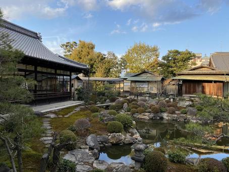お寺の庭 お寺の庭 自然,風景,草の写真素材