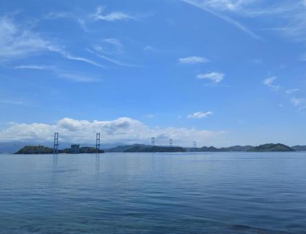 しまなみ海道-111 しまなみ海道-111 しまなみ海道,晴天,イメージの写真素材