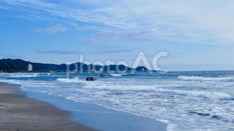房総の海 海,砂,砂浜の写真素材