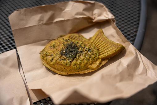 抹茶たい焼き たい焼き,抹茶,スイーツの写真素材