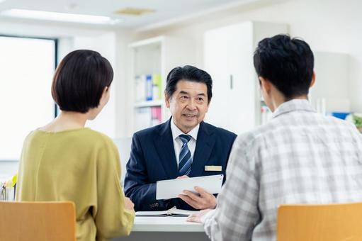 営業するプランナー 営業するプランナーの写真