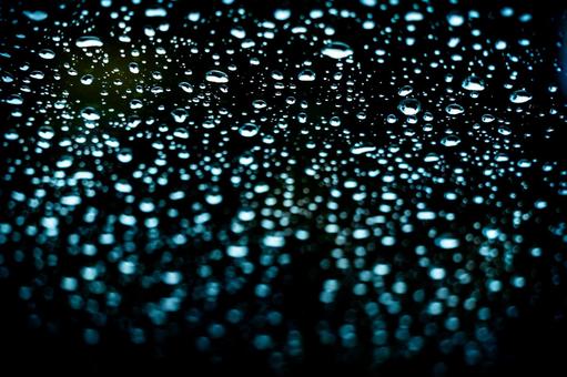 水滴ブルーの写真