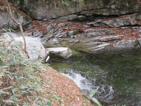 秋の渓谷 秋の渓谷 自然,風景,鹿又川渓谷の写真素材