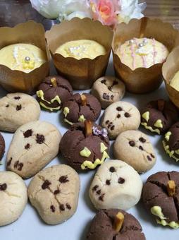 ハロウィンクッキー ハロウィンクッキー ハロウィン,ハロウィンのお菓子,ハロウィンクッキーの写真素材