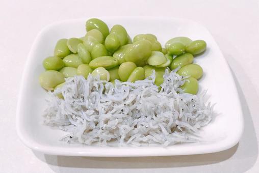 枝豆しらす 枝豆しらすの写真