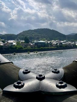 宇治橋より望む 宇治橋より望むの写真