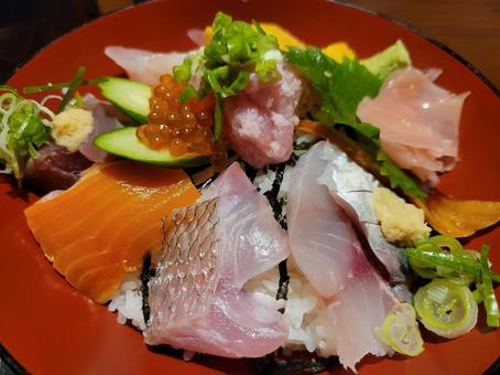 海鮮丼 海鮮丼の写真