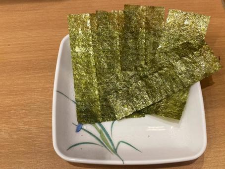 海苔 焼き海苔 海苔 焼き海苔 海苔,のり,味つけ海苔の写真素材