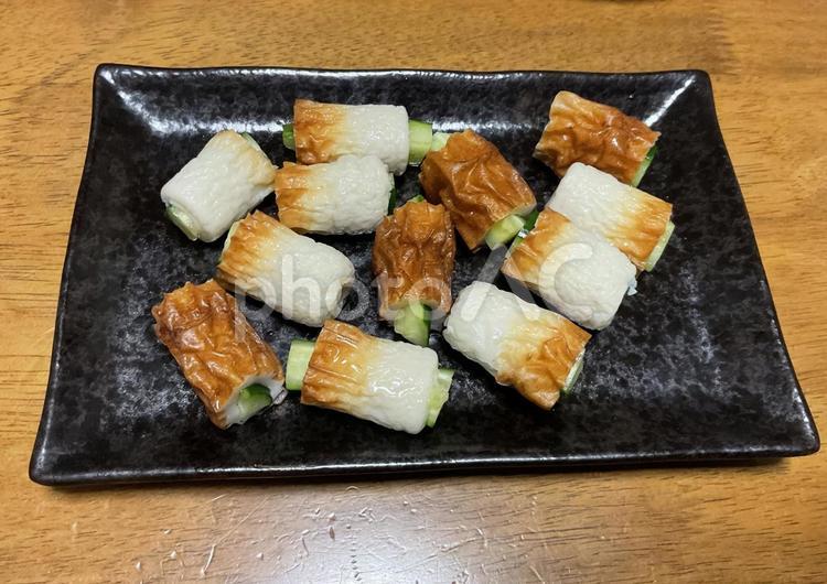 ちくわ&きゅうり つまみ,ちくわ,きゅうりの写真素材