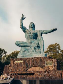 平和記念像 平和記念像 平和記念像,平和公園,長崎の写真素材