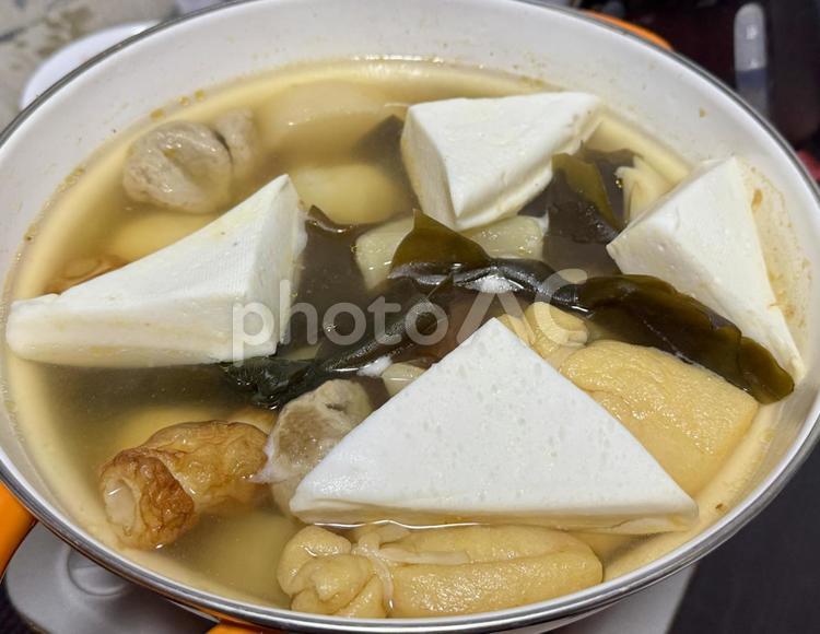 おふくろの味のおでん おでん,鍋,鍋物の写真素材