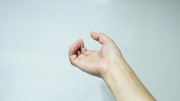 軽く握った手 軽く握った手 軽く握る,指,右手の写真素材