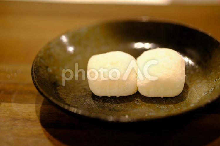お家デザートの大福 大福,あんこ,小豆の写真素材