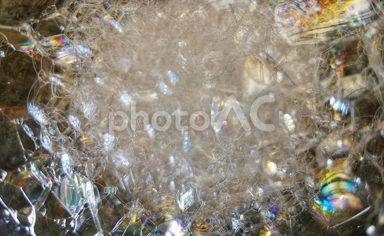 泡と光の反射 泡,光,反射の写真素材