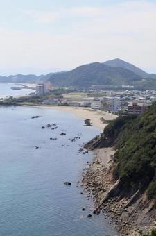 Photo, coastal, sea, mountain, 