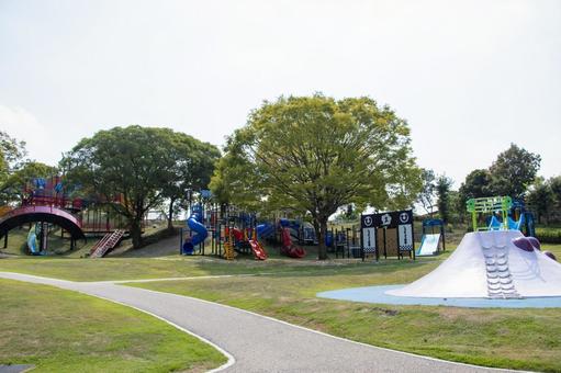 於大公園 遊具 於大公園 遊具の写真