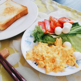 朝食 朝食の写真