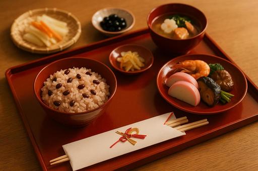 お祝い膳 お祝い膳の写真