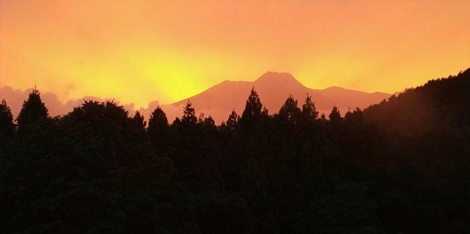 夕焼け 夕焼けの写真