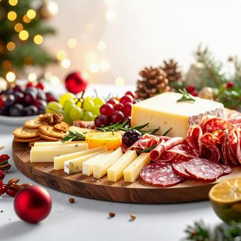 クリスマスオードブル盛り合わせの写真