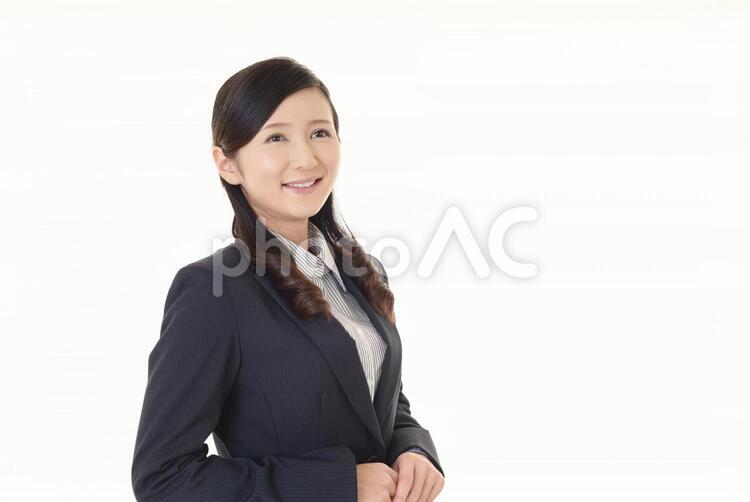 笑顔のビジネスウーマン 女性,ビジネスウーマン,女の写真素材