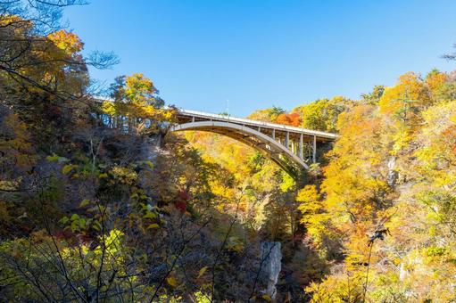 鳴子峡の秋-Vol.4(36) 渓谷,峡谷,鳴子峡の写真素材