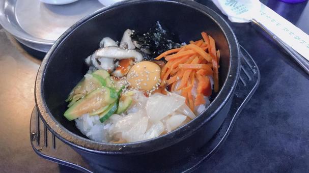 韓国のビビンバ 韓国,海外,外国の写真素材