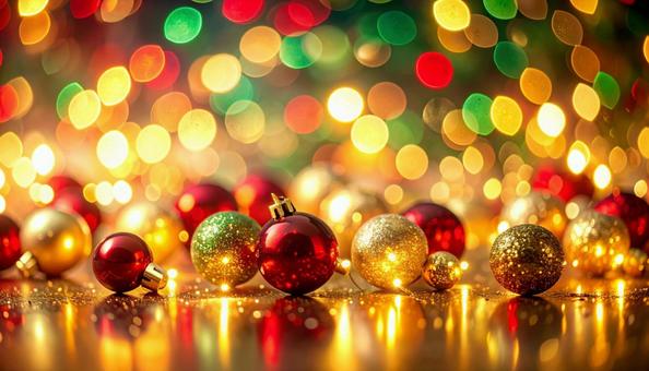 クリスマス　キラキラの写真