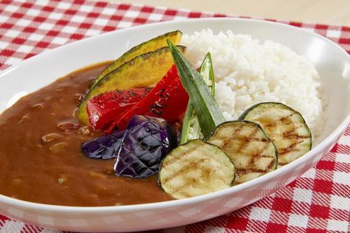 夏野菜カレー 夏野菜カレー 夏野菜カレー,夏野菜,カレーの写真素材
