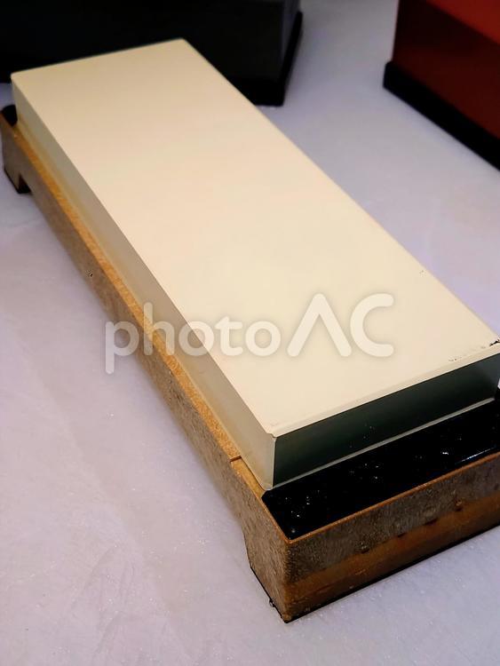 仕上げ用の砥石 砥石,荒砥,中砥の写真素材