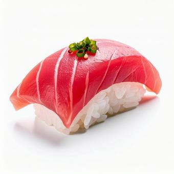 まぐろの握り寿司 まぐろの握り寿司の写真