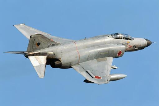 F-4EJのデモフライト fー4,ファントム,航空自衛隊の写真素材