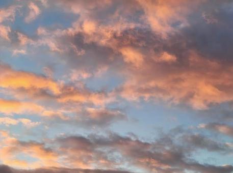夕方の空 夕方の空の写真