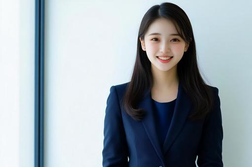 日本人のビジネス女性のポートレートの写真