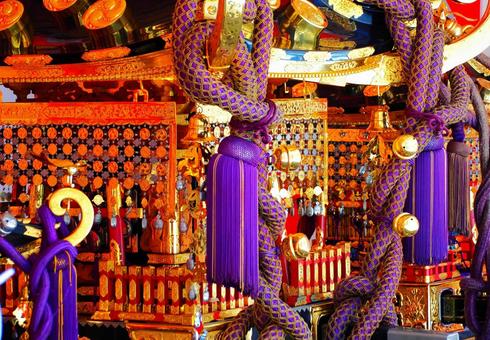 Photo, portable shrine, mikoshi, summer festival, 