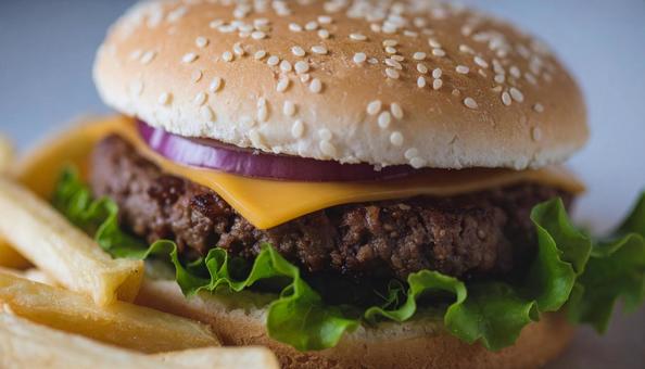 ハンバーガーの写真