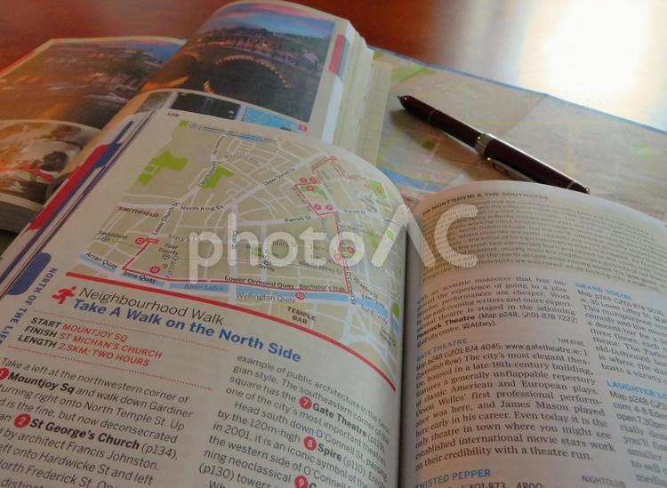 旅行計画 予定,計画,プラニングの写真素材