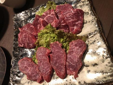 焼肉 焼肉 焼肉,カルビ,生肉の写真素材