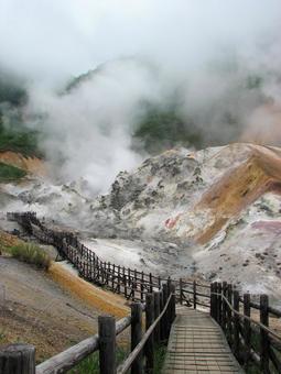 登別温泉地獄谷 05 200906 登別温泉地獄谷 05 200906の写真