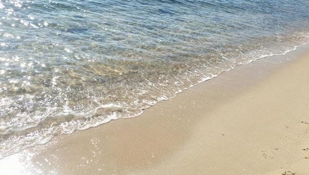 波打ち際 海,波打ち際,波の写真素材