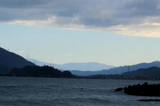 福井県高浜の海 福井県高浜の海 福井県,大飯郡,高浜町の写真素材
