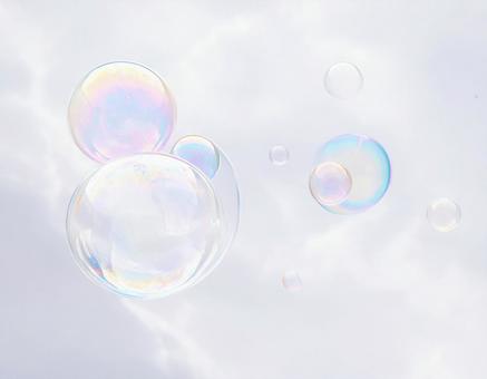 きれいなシャボン玉 09の写真