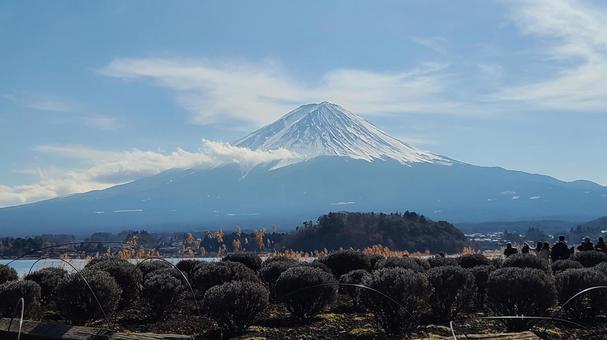 日本の象徴　富士山の写真