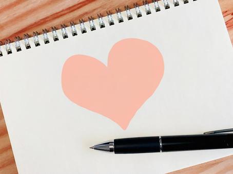 Photo, heart, note, ballpoint pen, 