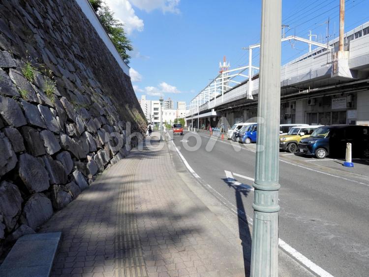 福山城周辺の風景 福山城,日本100名城,福山駅の写真素材