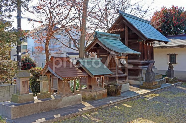 赤塚氷川神社（板橋） 赤塚氷川神社,素戔嗚尊,藤原広継命の写真素材