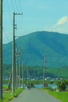 田舎 田舎 田舎,風景,夏の写真素材
