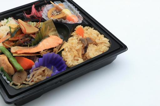 おこわ弁当 弁当,おこわ,米の写真素材