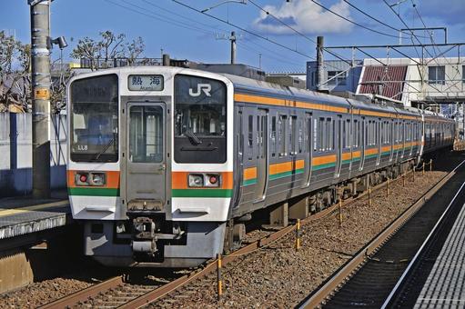 211系 東海道本線 211系 東海道本線 鉄道,電車,線路の写真素材